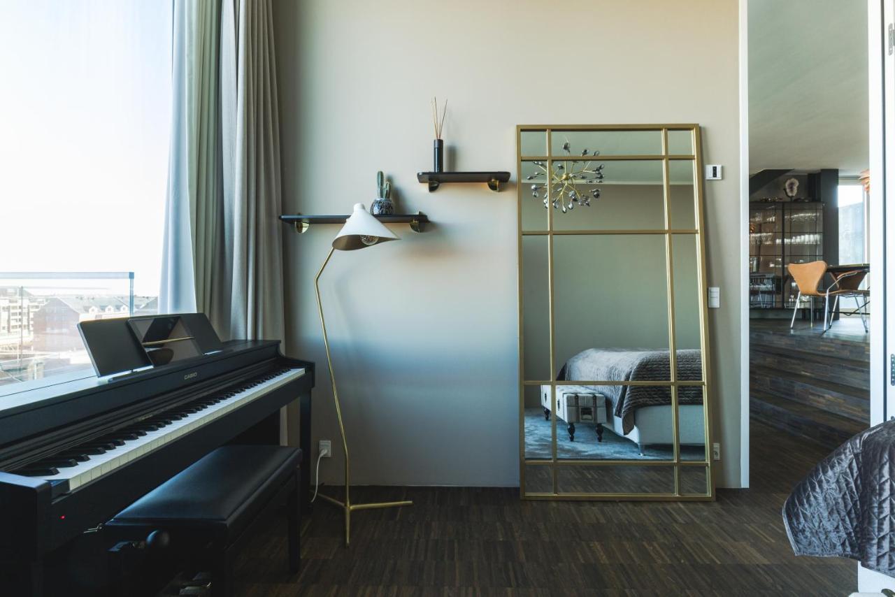 Luxury Harbourfront Penthouse With Private Rooftop Copenhagen Exterior photo