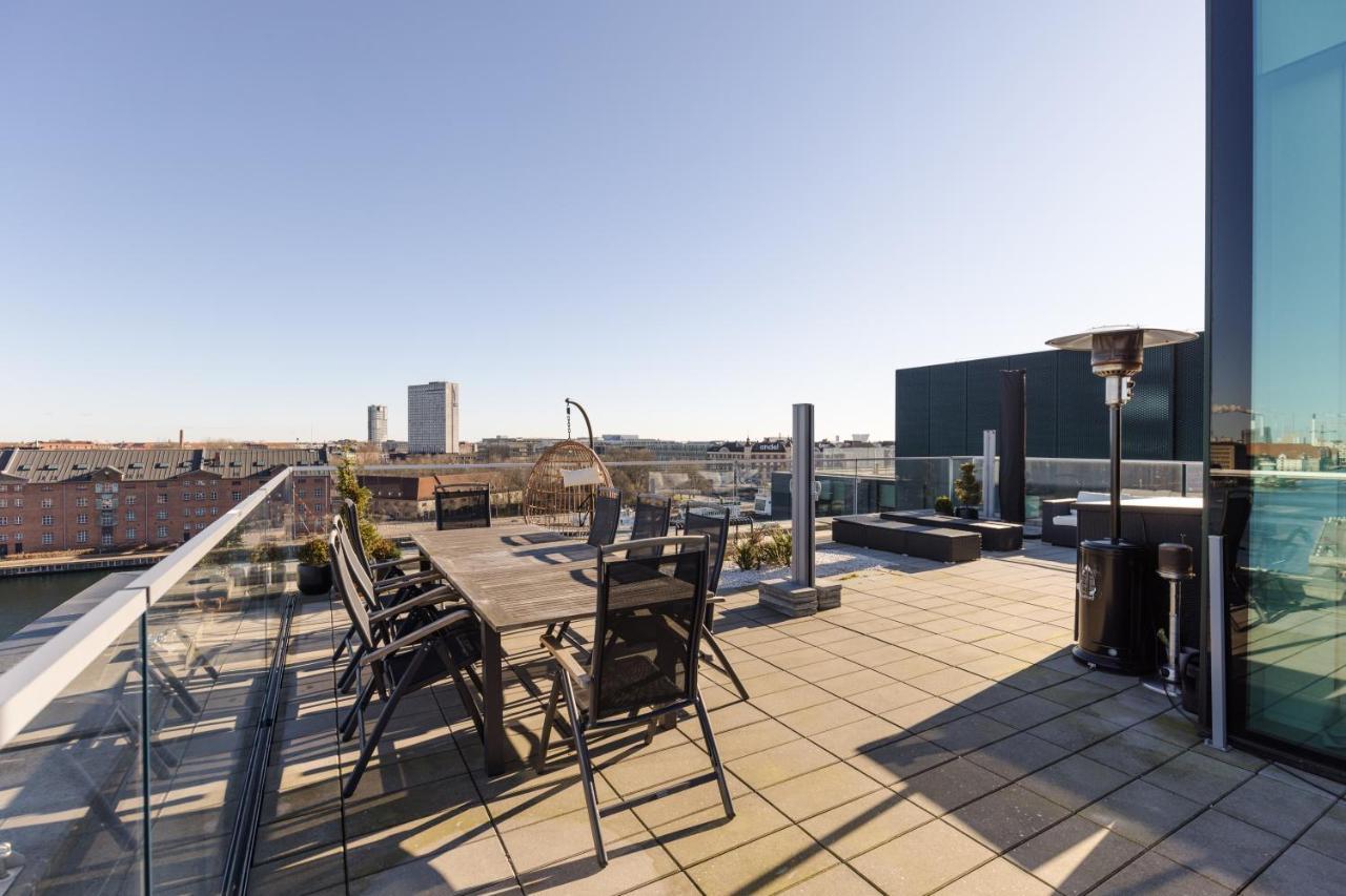 Luxury Harbourfront Penthouse With Private Rooftop Copenhagen Exterior photo
